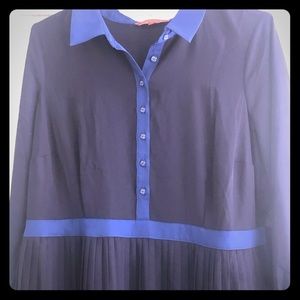 ModCloth blue Two-tone Dress